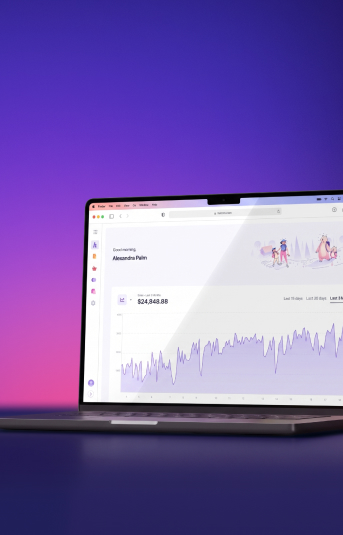 Helcim POS on a laptop
