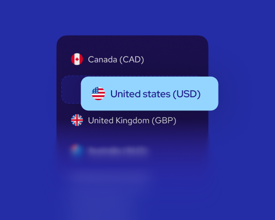 Get paid in your own currency