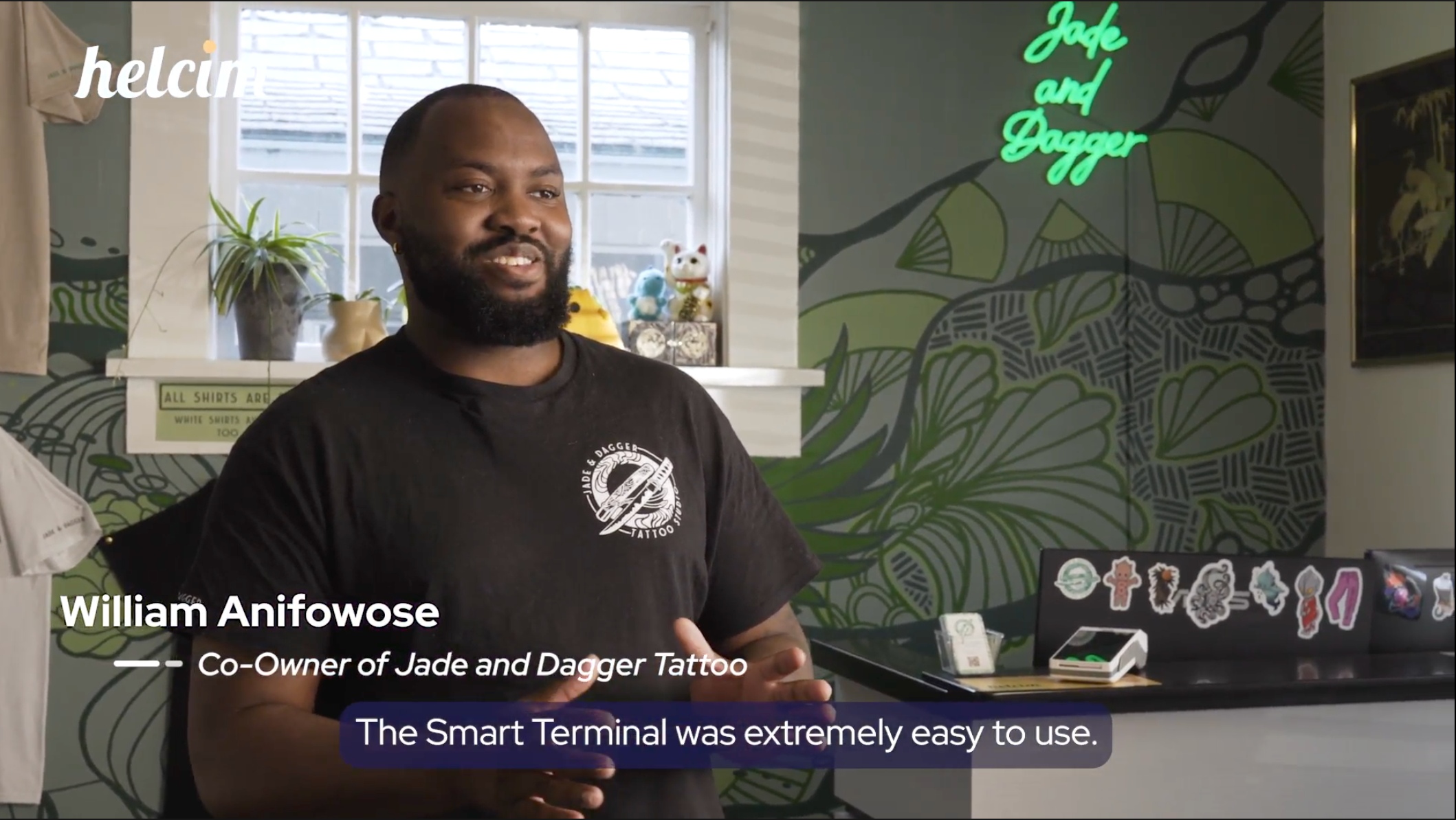 Hardware testimonial video thumbnail