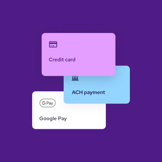 Accept a wide range of payments