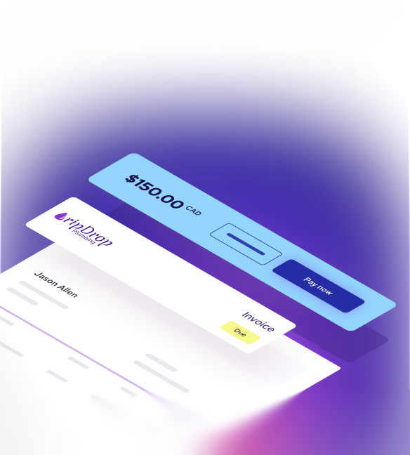 On your invoices