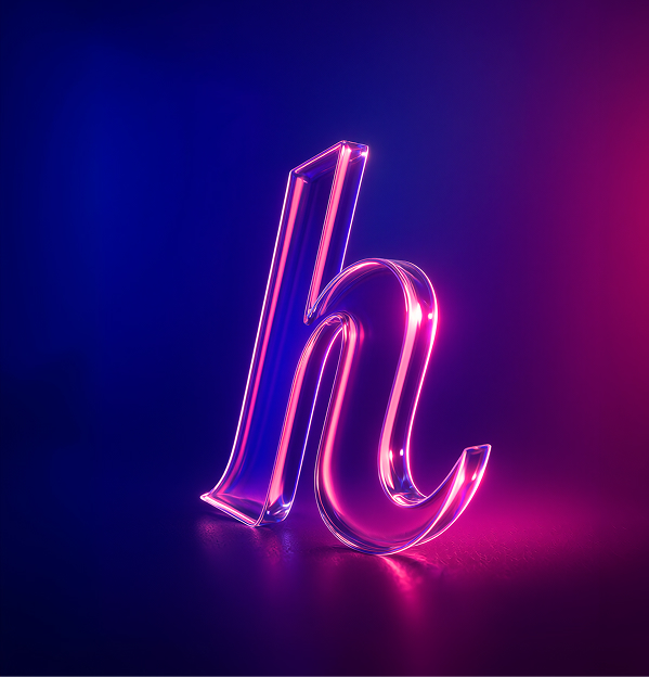 Helcim neon logo