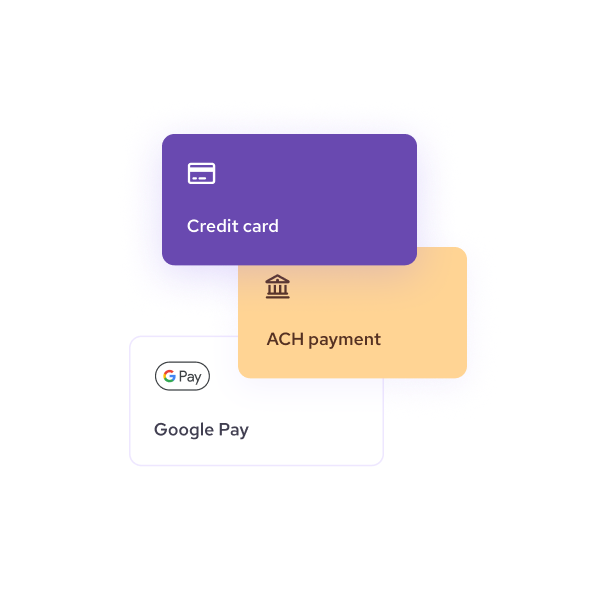 Accept a wide range of payments