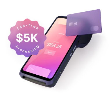 Helcim Smart Terminal with $5,000 reward badge