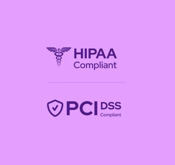 HIPAA compliance and PCI Level 1 certification
