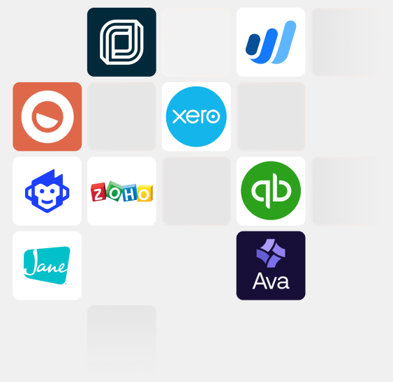 Helcim integrations with Xero, QuickBooks, Zoho, Jane, Ava and more
