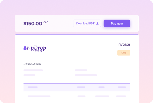 Helcim Online Invoicing interface