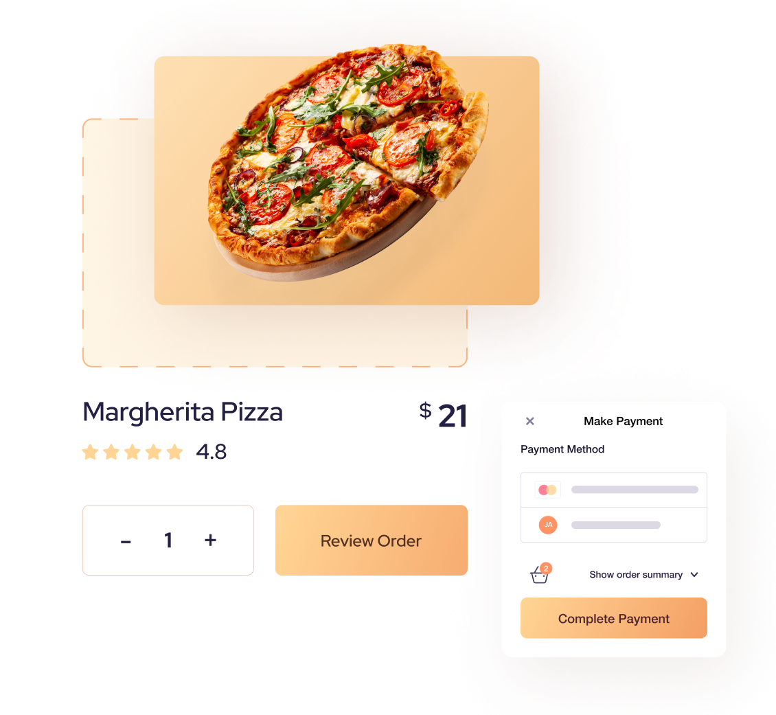 Helcim Online Checkout storefront preview