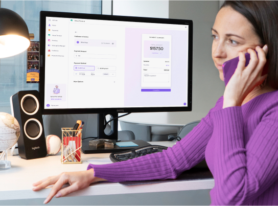 Online credit card processing with Helcim