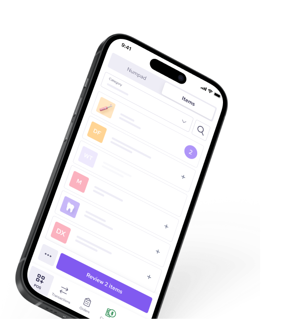 Helcim POS on phone