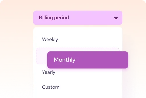 Helcim recurring payments interface