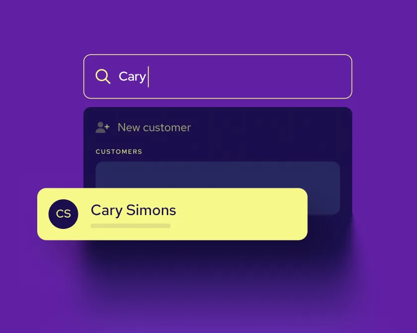 Retrieve credit and debit card information of existing customers