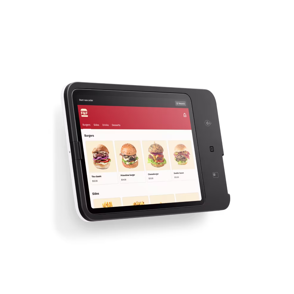 Square Kiosk — self-serve ordering station