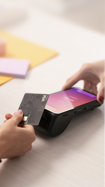 Accept card payments without the lag