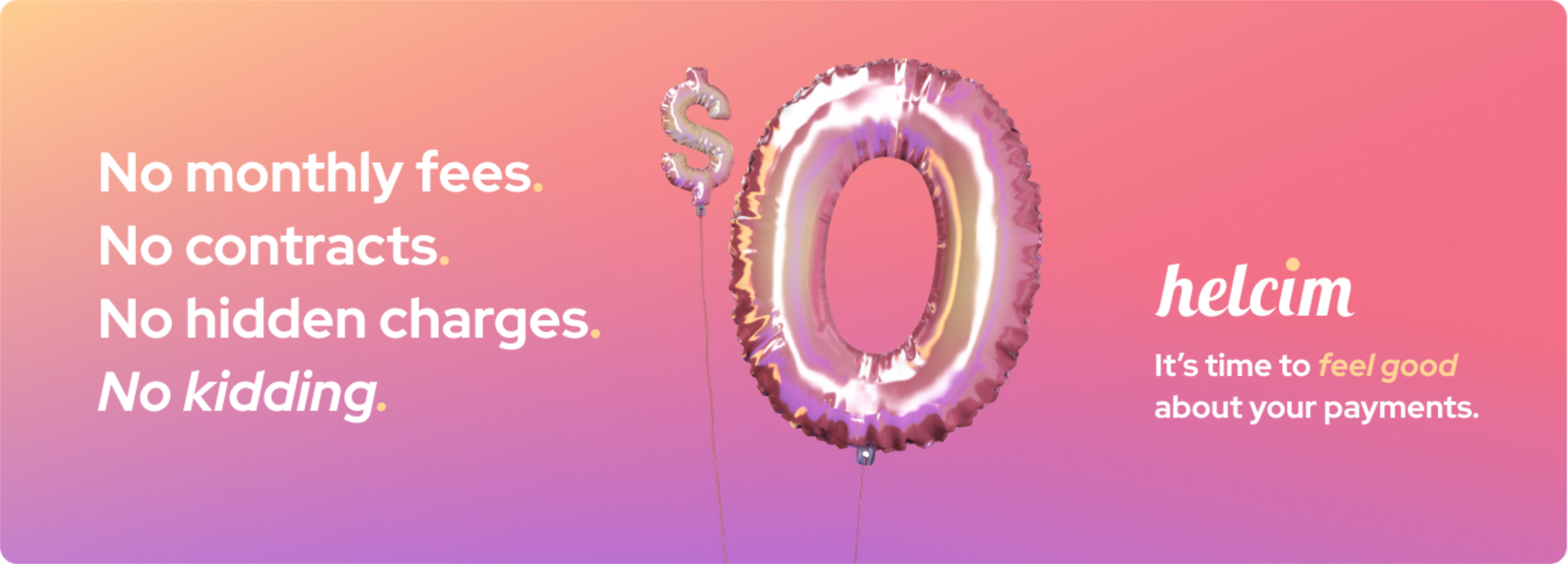 Sign up Helcim for free