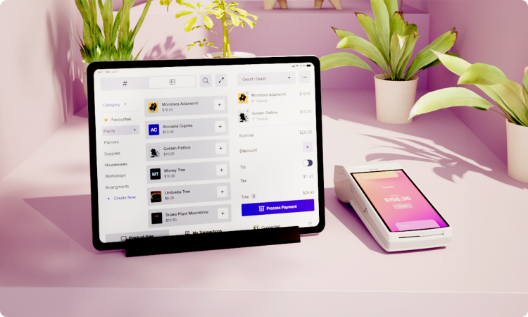 iPad POS system example