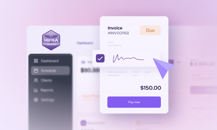 Create HIPAA compliant invoices