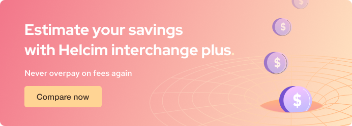 estimate saving with Helcim interchange plus