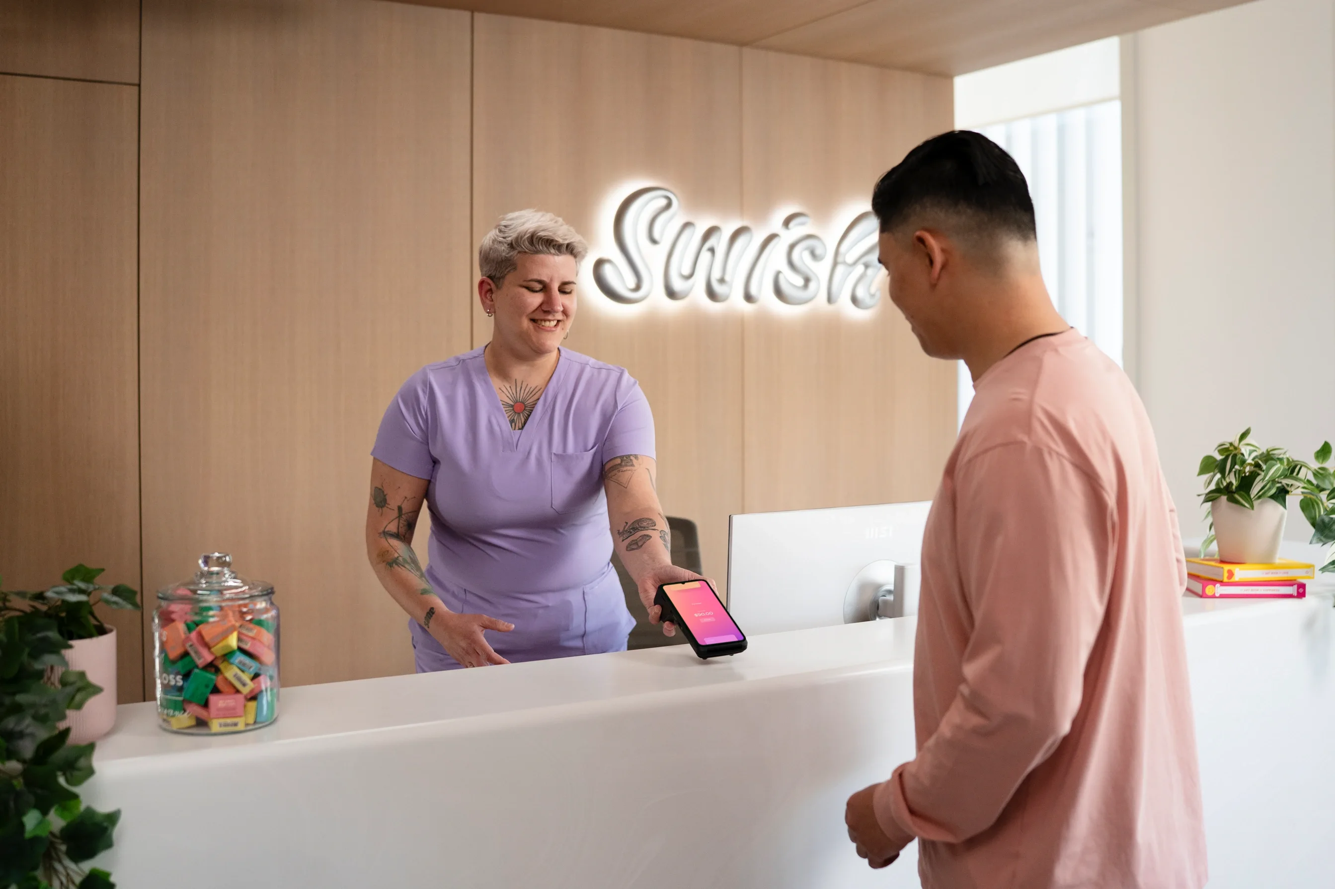 healthcare clinics accept payments in-person