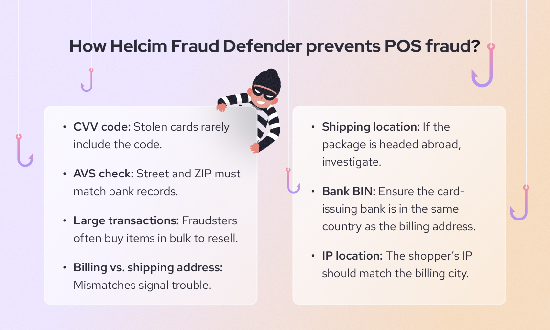 Helcim Fraud Defender protect merchants from fraudulent transactions