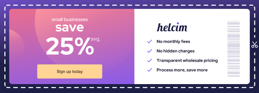 Sign up with Helcim
