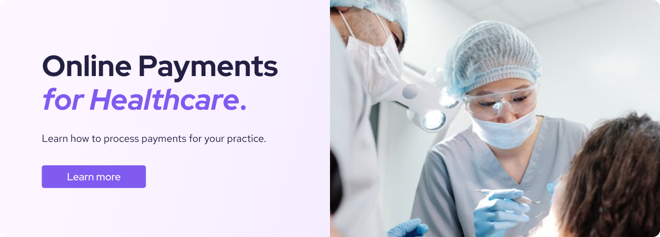 Dentists working on a patient