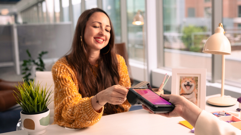 accept in-person payments with eftpos machine