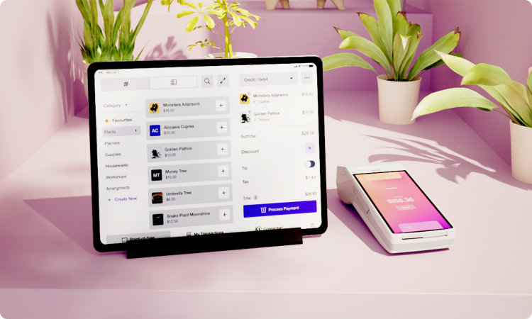 iPad POS system example