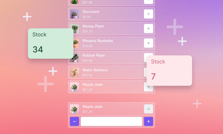inventory management tool interface