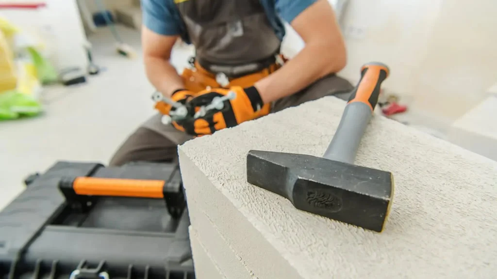 A contractor and his tools