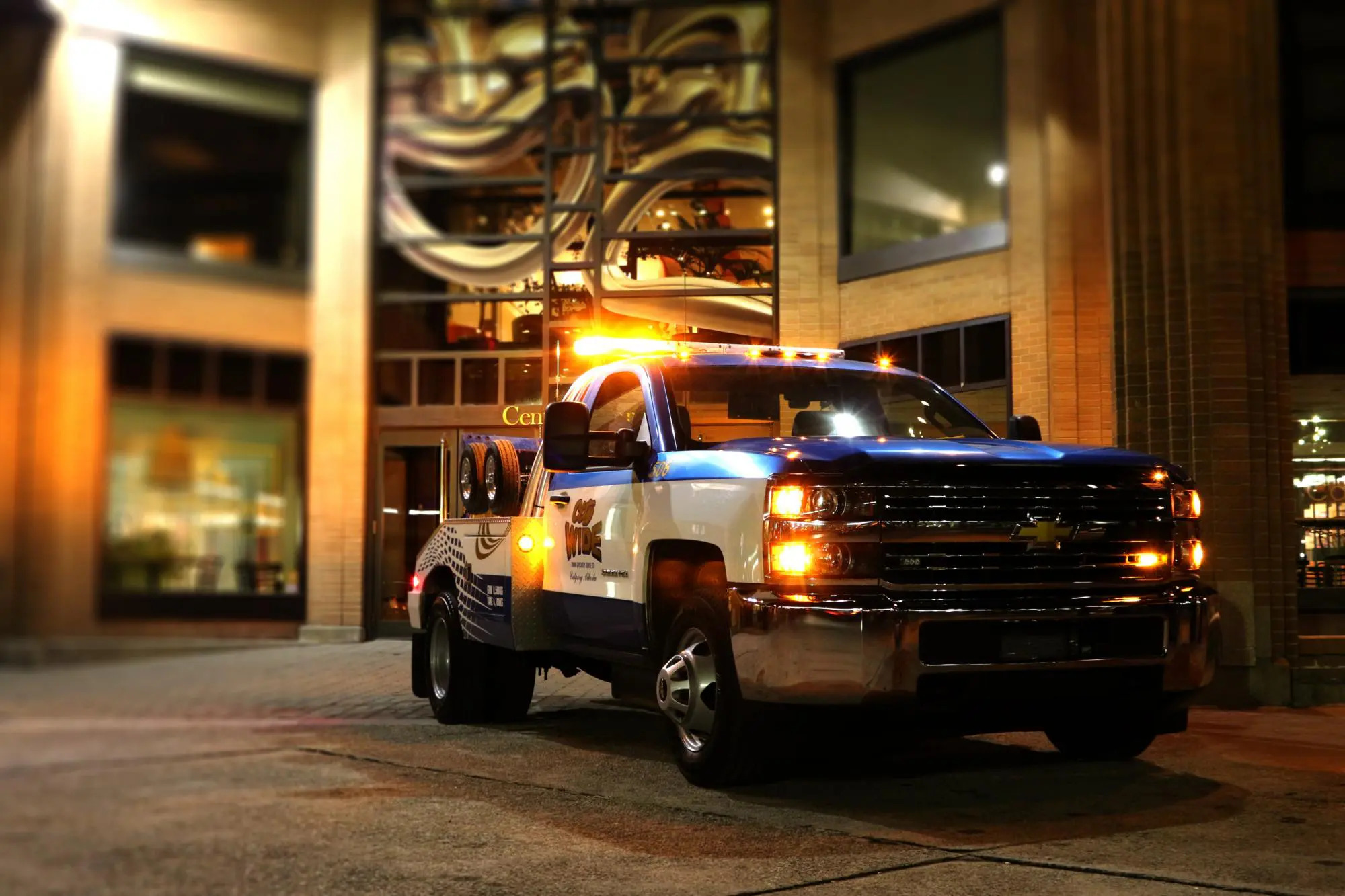 City Wide tow truck in Calgary