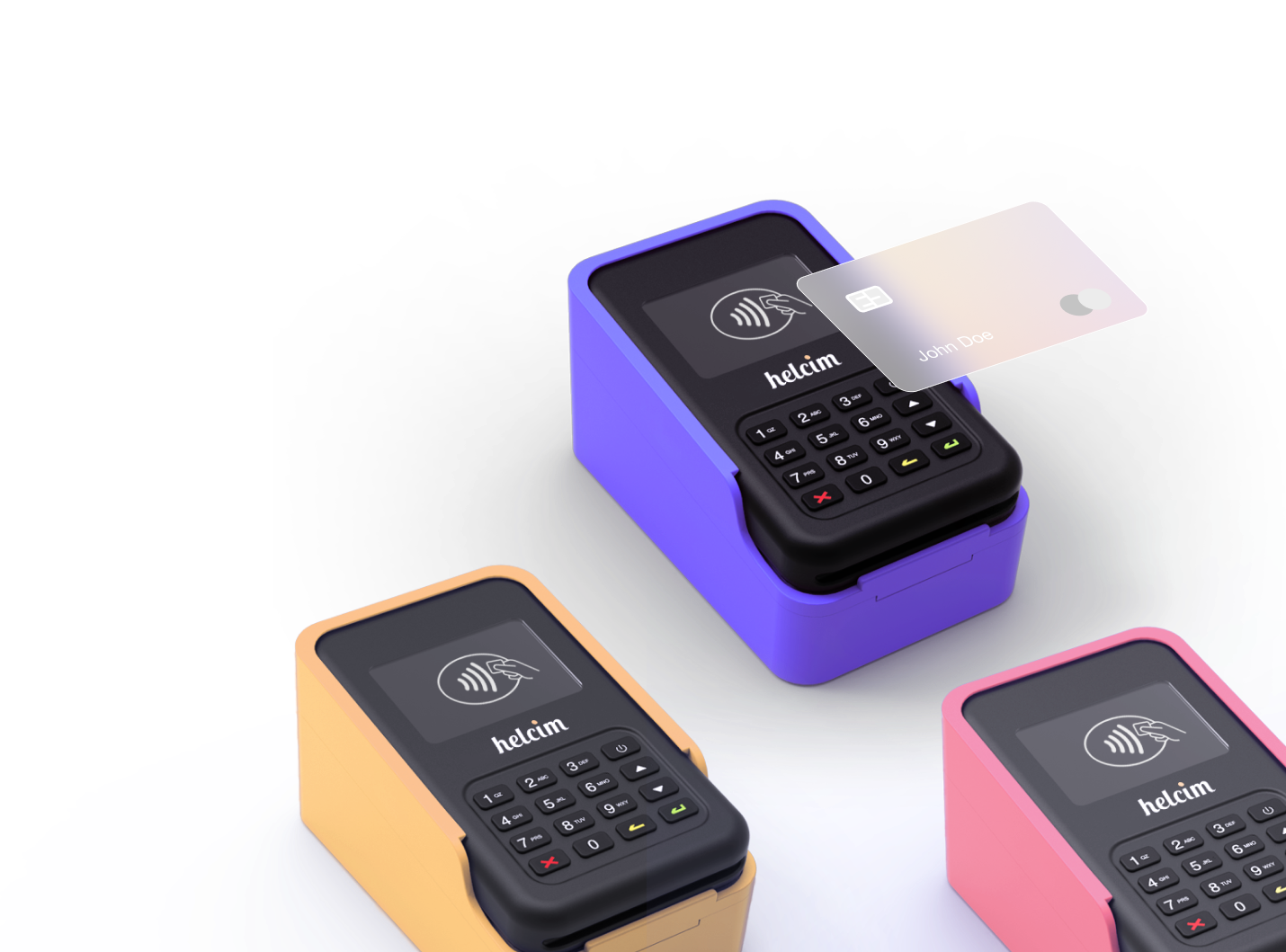 Helcim Coloured Card Reader