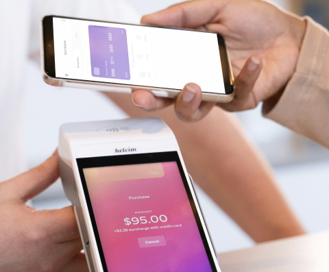 Use POS terminal to accept mobile payments for fast online checkout