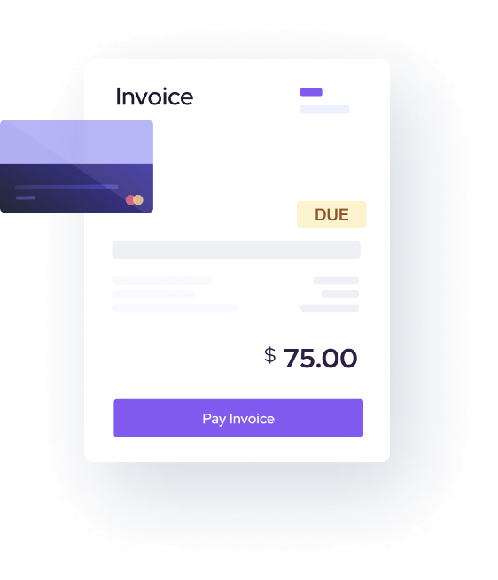 Get paid invoice illustration