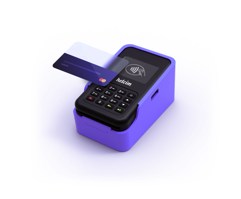 Helcim Card Reader accept contactless payments