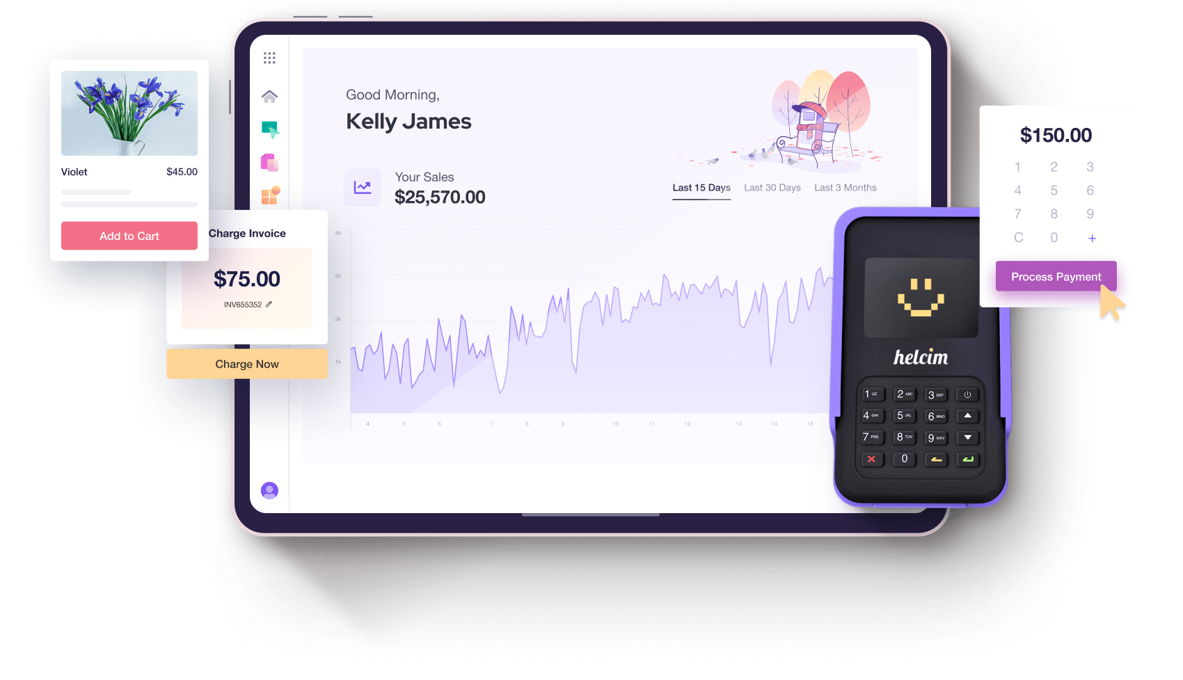 Helcim homepage image