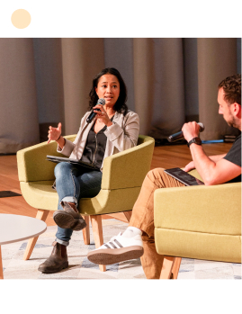 Media and Press Center with Marj