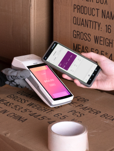 Taking payment by Smart Terminal