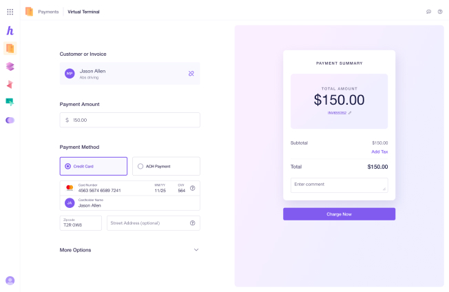 Helcim Online payments solution