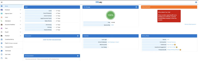 user interface
