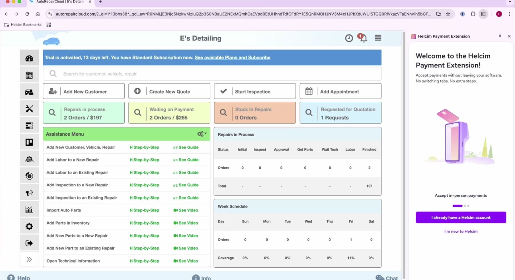 Screenshot 1 of AutoRepair Cloud