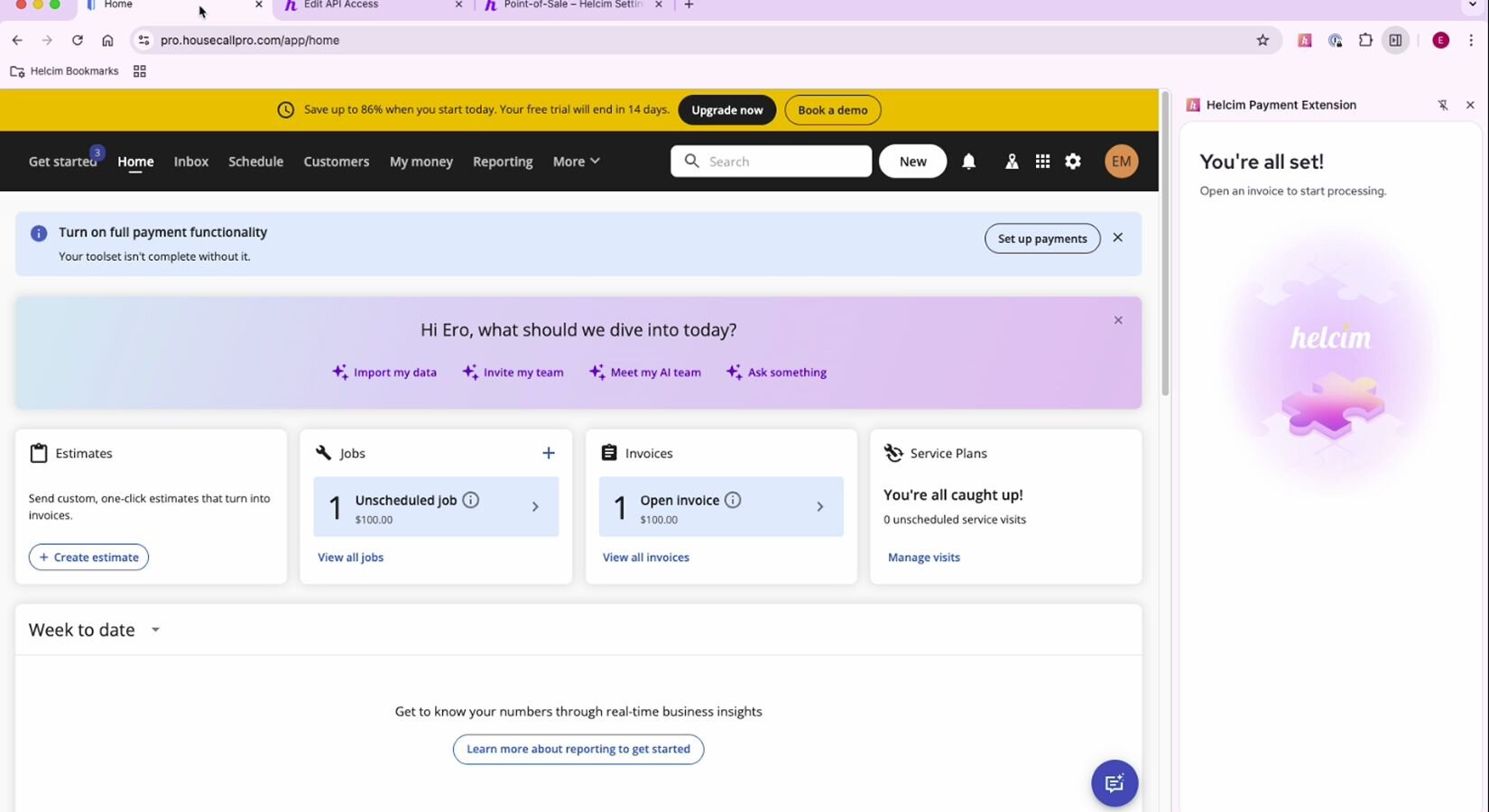 Screenshot 2 of Housecall Pro