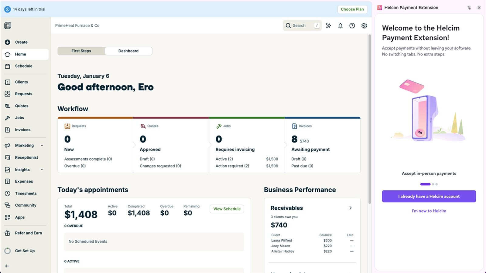 Screenshot 1 of Jobber
