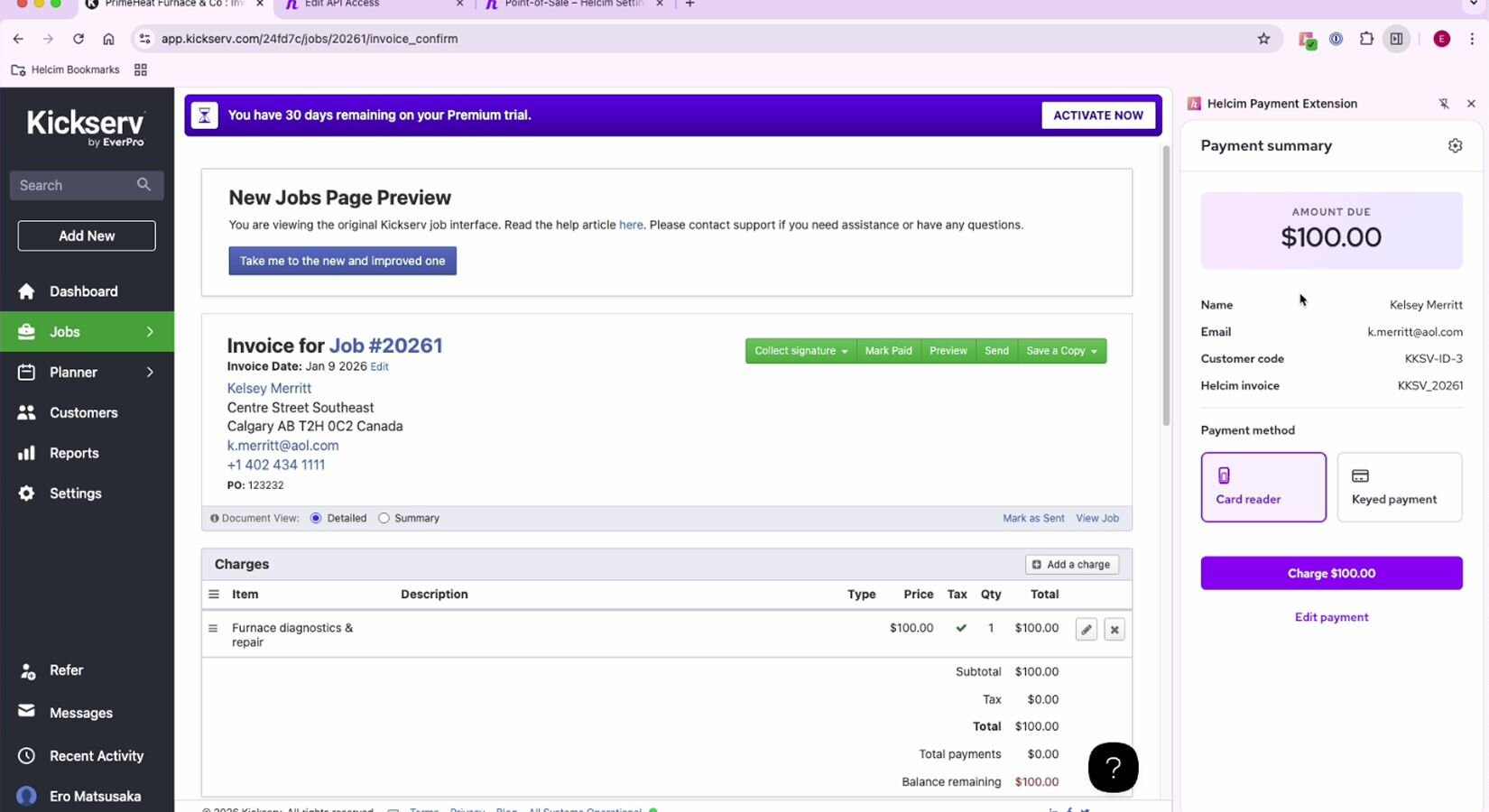 Screenshot 2 of Kickserv