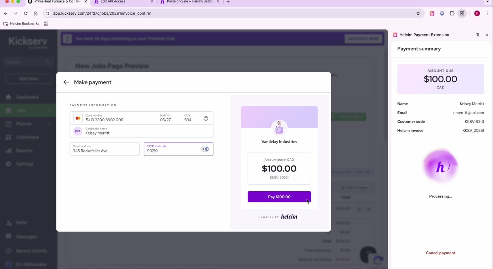 Screenshot 3 of Kickserv