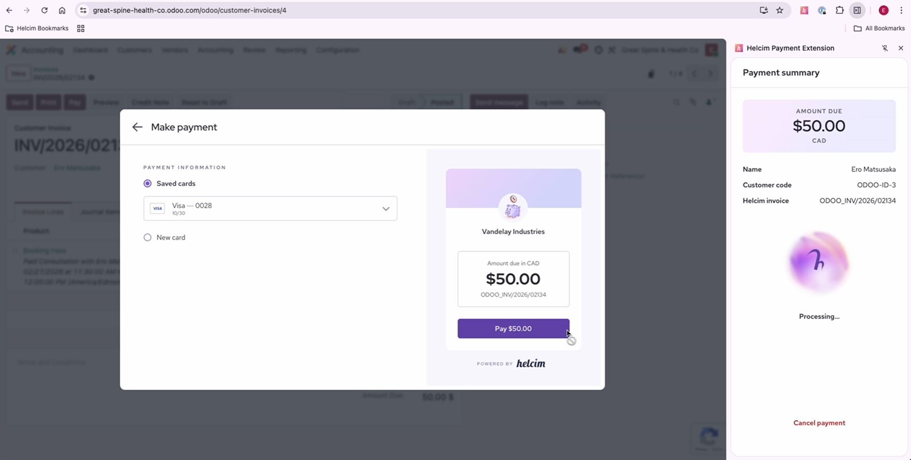 Screenshot 3 of Odoo