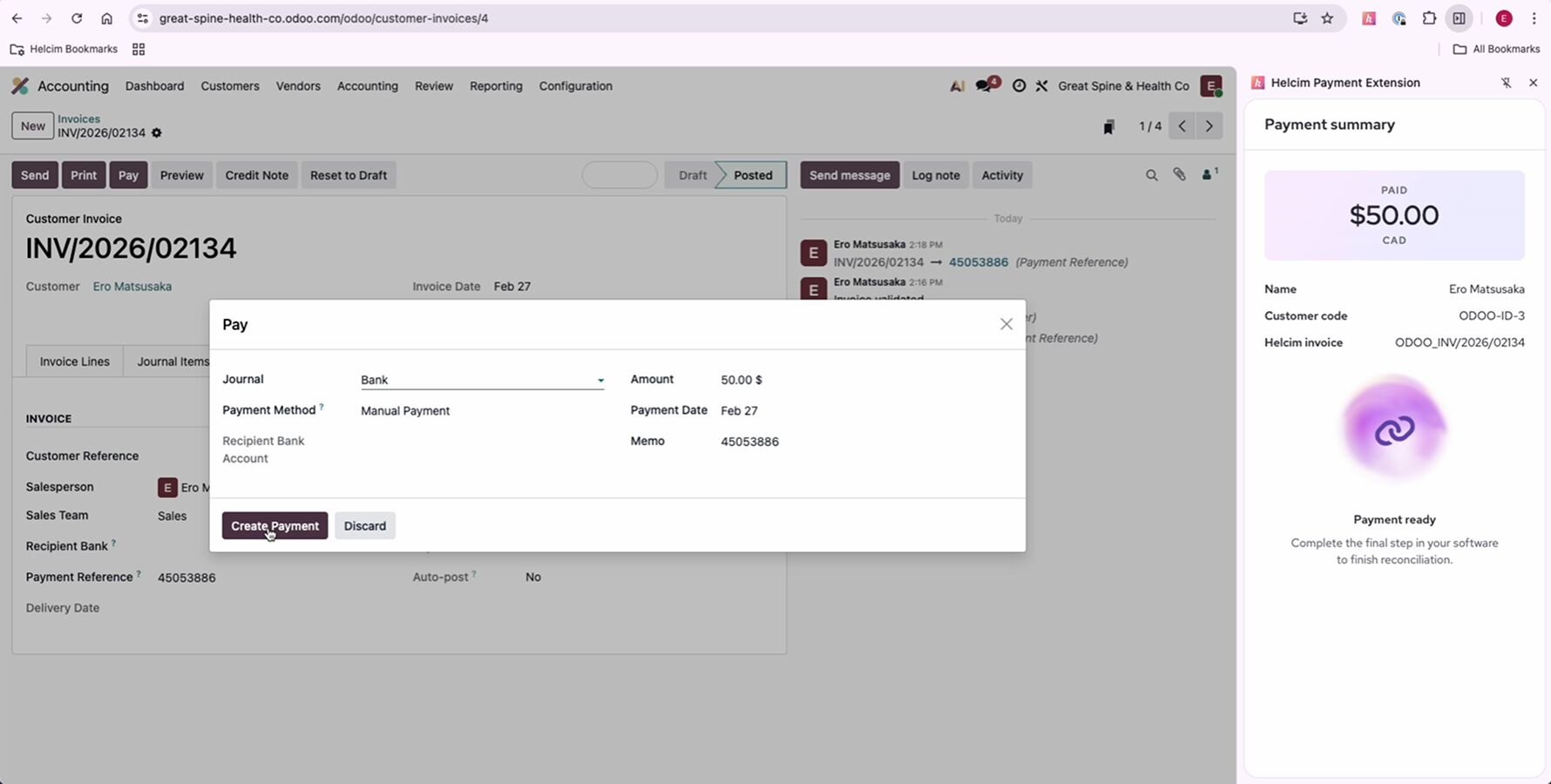 Screenshot 4 of Odoo