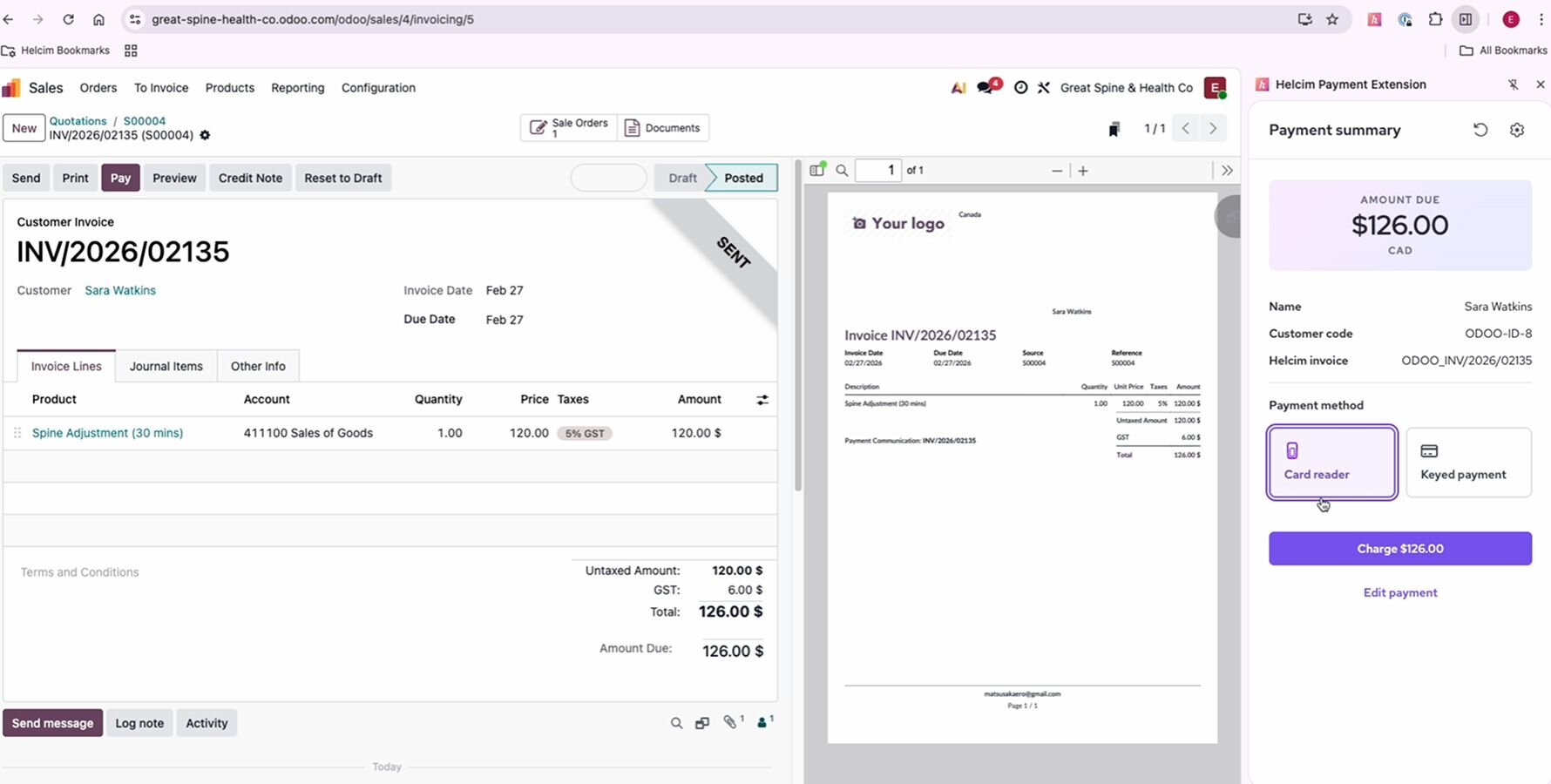 Screenshot 5 of Odoo