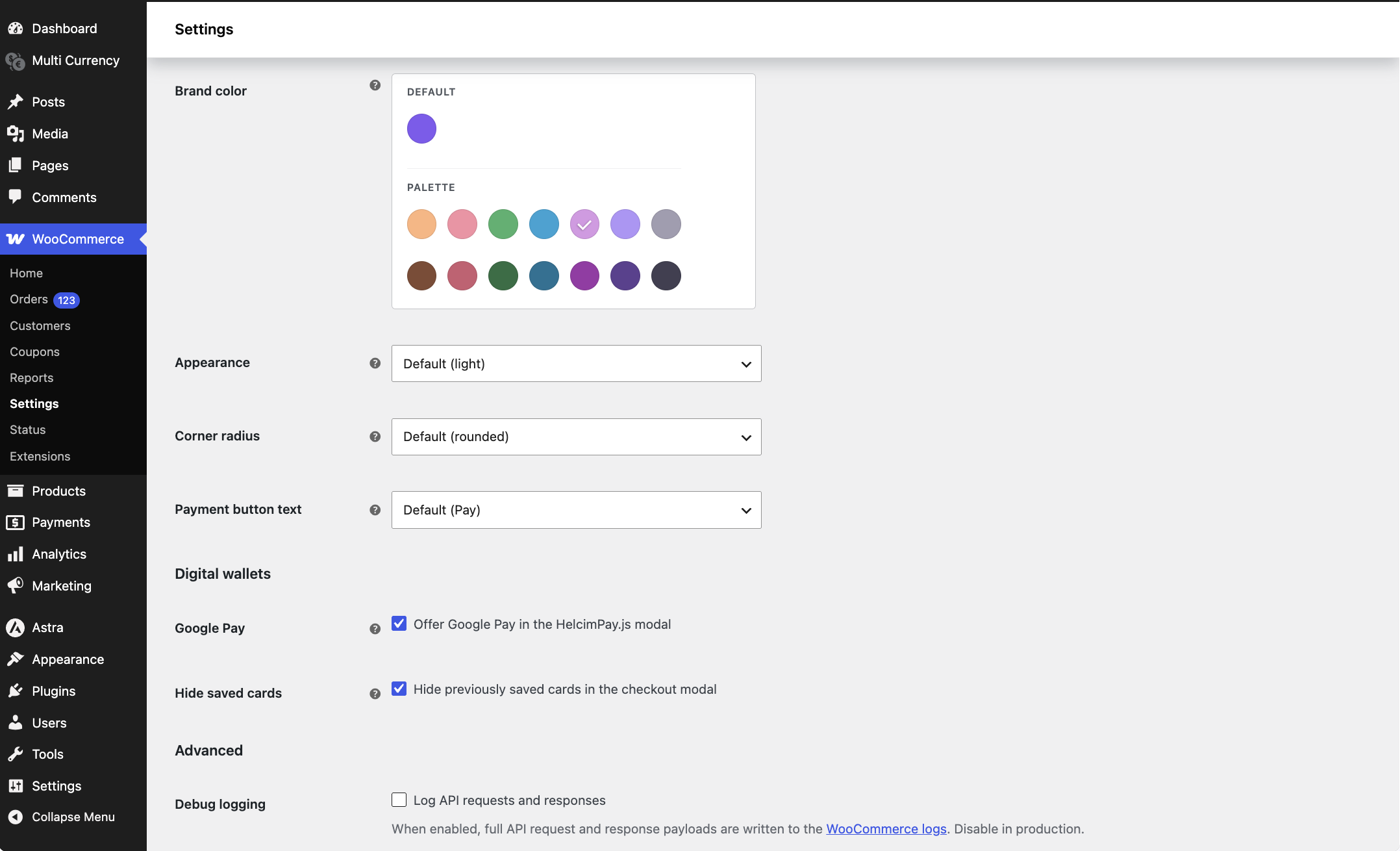 Screenshot 4 of WooCommerce