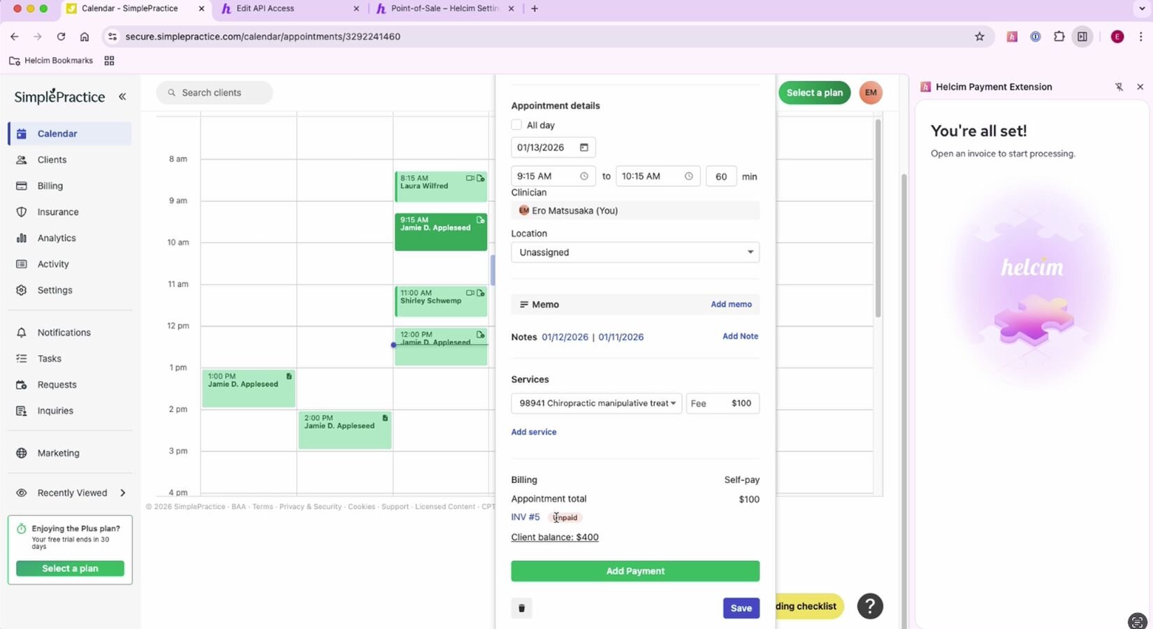 Screenshot 2 of SimplePractice